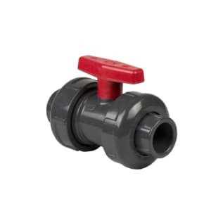 Spears® 2339-007 True Union Regular Style Ball Valve, 3/4 in Nominal, Socket and FNPT End Style, PVC Body, FKM Softgoods, Domestic