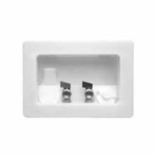 Specialty Products™ Kahuna™ OB-2060 Unassembled Washing Machine Outlet Box With Uponor/Wirsbo Valves, Plastic Body