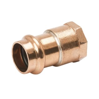 Streamline® PRS™ PF 01231 Small Adapter, 1/2 in Nominal, Press x FNPT End Style, Wrought Copper