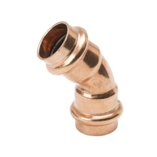 Streamline® PRS™ PF 03026 45 deg Small Elbow, 1/2 in Nominal, Press End Style, Wrought Copper
