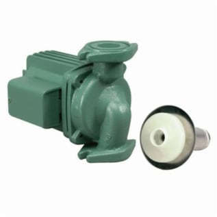 Taco® 0011-SF4 11 Series Stainless Steel Cartridge Circulator Pump, 31 gpm Flow Rate, 3/4, 1-1/4, 1, 1-1/2 in Inlet x 3/4, 1-1/4, 1, 1-1/2 in Outlet, 115 VAC, 1 Phase