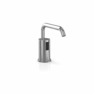 Toto® TES100AA#CP Sensor Operated AC Soap Dispenser With (1) Spout, Polished Chrome, 3/8 gal Capacity, Deck Mount, Brass, Commercial
