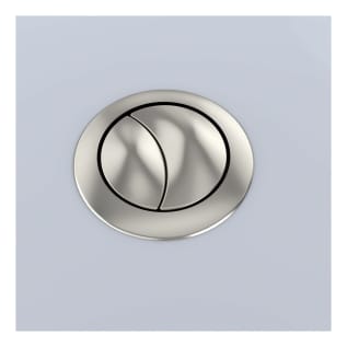 Toto® THU340#BN 1-Piece Push Button Assembly, For Use With Aquia® CST654/MS654204MF/MS654114MF Dual-Max® 1.6/0.9 gpf 12 in Rough-In Elongated Toilet, 53 mm, Brushed Nickel