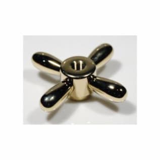 Toto® THU4002 Handle Set, For Use With Mercer™ TB756DD LifeKoat™ Polished Brass Deck Mount Bath Tub Faucet, Metal, Polished Brass