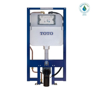 Toto® DuoFit® WT173MA Dual Flush In-Wall Tank System With Auto Flush Capability, 0.9/1.28 gpf, Wall Pushbutton Flush, Import