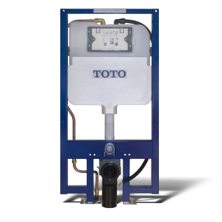 Toto® DuoFit® WT173MA Dual Flush In-Wall Tank System With Auto Flush Capability, 0.9/1.28 gpf, Wall Pushbutton Flush, Import
