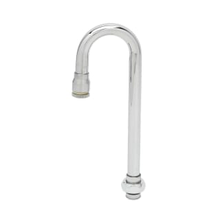 T & S 132X Swing Gooseneck With Stream Regulator Outlet, For Use With T&S Swivel Outlet Faucet, Brass, Polished Chrome, Import