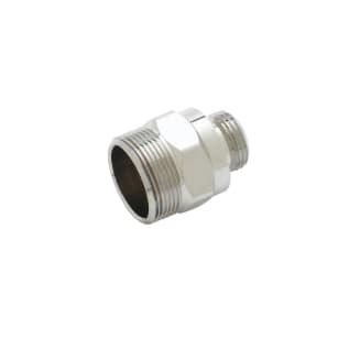 T & S B-0412 Adapter, MNPT Connection, Brass, Polished Chrome