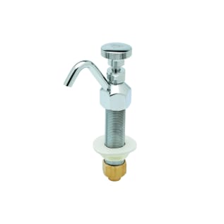 T & S B-2282 Dipperwell Manual Faucet With Spout, 7.08 gpm Flow Rate, Polished Chrome, Import