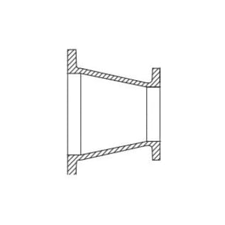 8"X4" 125# DI FLG CONC REDUCER CL DOM 128083