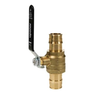 Uponor ProPEX® A3201515 Ball Valve, 1-1/2 in Nominal, PEX End Style, 200 psi Pressure, Brass Body, Full Port, Import