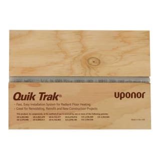 Uponor Quik Trak® A5060701 Hydronic Panel, 48 in L x 7 in W, For Use With 5/16 in Wirsbo hePEX™ Plus Tubing, Domestic