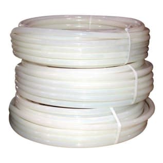 Uponor AquaPEX® F1040750 Tubing, 3/4 in Nominal, 0.671 in ID x 7/8 in OD x 100 ft Coil L, White, PEX