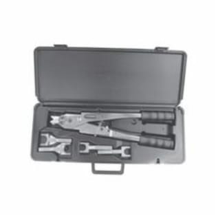 Uponor K6275010 APR Heavy Duty Ratchet Tool Kit, 1/2 to 1 in Capacity, 1/2 to 1-1/4 in Tube