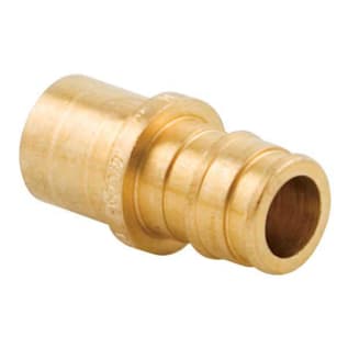 Uponor LF4515050 Adapter, 1/2 in, PEX x C, Brass, Import