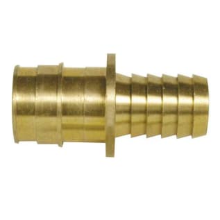 Uponor LF4591010 Coupling, 1 in Nominal, ProPEX® x Polyethylene End Style, Brass, Domestic
