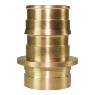 Uponor ProPEX® LFV2972020 Groove Fitting Adapter, 2 in, PEX x IPS Roll Grooved, Brass, Import