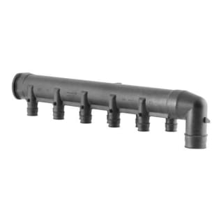 Uponor Q2101000 10-Ports Branch Elbow With Mounting Clip, 1 in Nominal, ProPEX® End Style, Polysulfone, Domestic