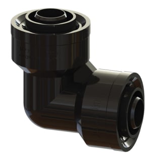 Uponor TF4761000 TotalFit™ Elbow, 1 in Nominal, Push-to-Connect End Style, Engineered Polymer