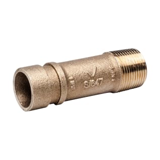 Victaulic® F010647CGT 647-GT Dielectric Transition Fitting, 1 in Nominal, Grooved x Thread End Style, Cast Copper Silicon