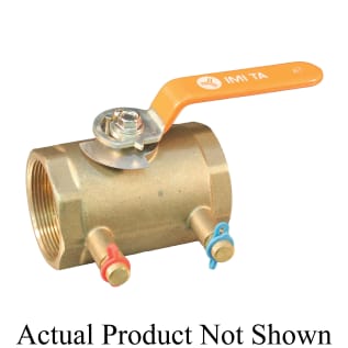 Victaulic® V00678BLSS Balancing Valve, 3/4 in Nominal, C End Style, 400 psi Pressure, 0.94 to 12.48 gpm Flow Rate, Brass Body