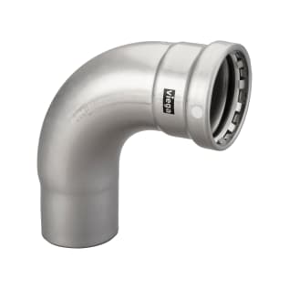 MegaPress® 26520 90 deg Street Elbow, 3 in, Fitting x Press, Carbon Steel, Import