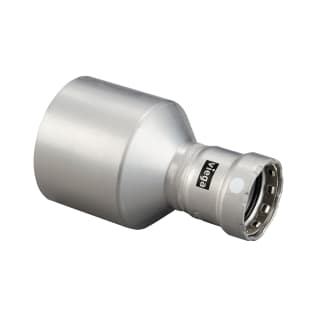MegaPress® 26730 Reducer, 3 x 2 in Nominal, Fitting x Press End Style, Carbon Steel, Import