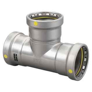 MegaPress® 28665 Model 6618XL Tee, 3 in Nominal, Press End Style, Carbon Steel, Import