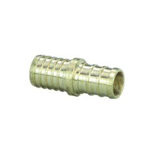 PureFlow® Crimp 46620 Adapter, 3/8 in, Crimp x Polybutylene, Brass, Domestic