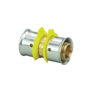 PureFlow® Press 93040 Coupling, 3/4 in Nominal, Press End Style, Bronze, Import