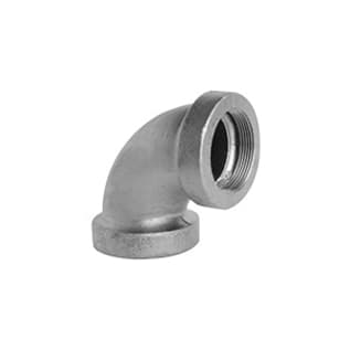 Ward Mfg 1D.BDL Short Turn 90 deg DWV Straight Bend, 1-1/2 in Nominal, NPS End Style, 125 lb, Iron, Black, Domestic