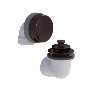 Watco® 901-PP-PVC-BZ Innovator® 901 Solvent Weld Bath Waste Half Kit, STD PVC, Oil Rubbed Bronze