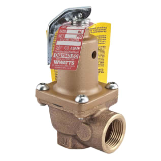 WATTS® 0274479 174A Pressure Relief Valve, 3/4 in Nominal, FNPT End Style, 30 to 150 psi Pressure, Bronze Body, Domestic