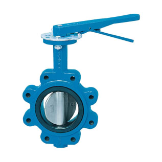 WATTS® 0525585 BF03-121 Full Lug Style Butterfly Valve, 3 in Nominal, Flanged End Style, 125/150 lb, Ductile Iron Body, Buna-N Softgoods, Import