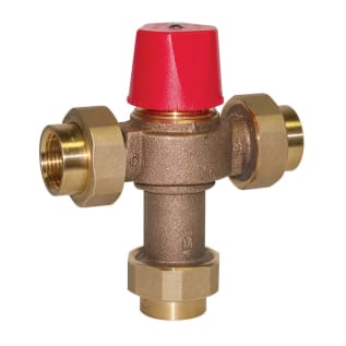 WATTS® 0559104 LF1170 Lead Free Temperature Control Valve, 3/4 in Nominal, Threaded Union End Style, 150 psi Pressure, 0.5 gpm Flow Rate, Copper Silicon Alloy Body, Domestic