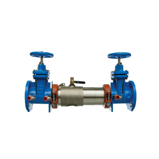 WATTS® 0111522 757 Double Check Valve Assembly, 2-1/2 in Nominal, Resilient Seated Gate Valve, 304 Stainless Steel Body, Domestic