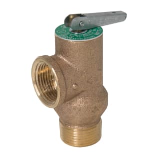 WATTS® 0342682 Pressure Safety Relief Valve, 3/4 in Nominal, MNPT End Style, Bronze Body, Domestic