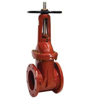 WATTS® 0702330 408 Straight Gate Valve, 8 in Nominal, Flanged End Style, Cast Iron Body, Cross Handle Actuator, Domestic