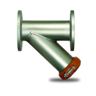 WATTS® 0821111 77F-SS Wye Strainer With Perforated 304 Stainless Steel Screen, 3 in Nominal, 10-1/8 in OAL, Flange Connection, EPDM Softgoods, Domestic