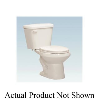 Western Pottery B832-W Toilet Bowl, White, Elongated Shape, 11 in Rough-In, 14.96 in H Rim