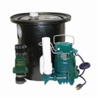 Zoeller® 105-0010 Drain Pump, 1-1/2 in NPT Outlet, 1/3 hp, 1 ph, Glass Filled Polypropylene