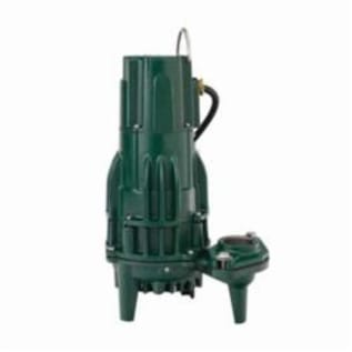 Zoeller® 191-0004 High Head Flow-Mate 191 Single Seal Submersible Effluent Pump, 145 gpm Max Flow, Non-Automatic, 137 ft Max Head, 230 VAC, 1 ph