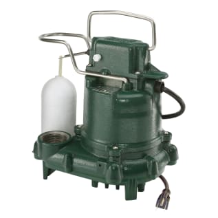 Zoeller® 53-0016 Mighty-Mate 50 Single Seal Automatic Submersible Pump, 43 gpm Flow Rate, 1-1/2 in NPT Outlet, 1 ph, 3/10 hp, Cast Iron
