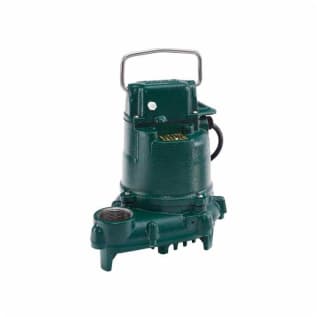 Zoeller® 53-0002 Mighty-Mate 50 Single Seal Non-Automatic Submersible Pump, 43 gpm Flow Rate, 1-1/2 in NPT Outlet, 1 ph, 3/10 hp, Cast Iron, Domestic