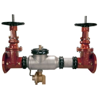 Zurn® Wilkins 3-375AST Backflow Preventer, 3 in Nominal, Flanged Non Rising Stem Gate Valves End Style, Non-Rising Stem Gate Valve, 304L Stainless Steel Body, Reduced Pressure, 125 lb, Domestic