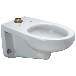 Zurn® Ecovantage® Z5615-BWL Toilet Bowl, White, Elongated Shape, 2-1/8 in Trapway