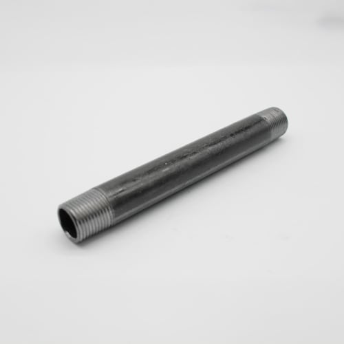3/8"X5" BLK STEEL NIPPLE