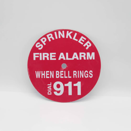 Reliable® RS-911 Alarm Bell Warning Sign