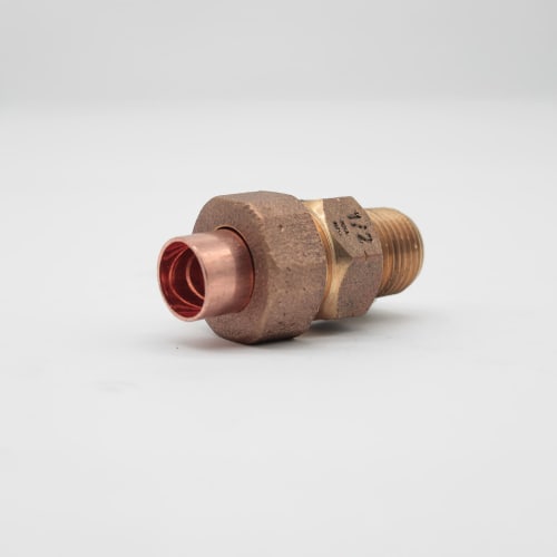 LL 1/2" CXM LOW LEAD CAST MALE UNION 4733-4