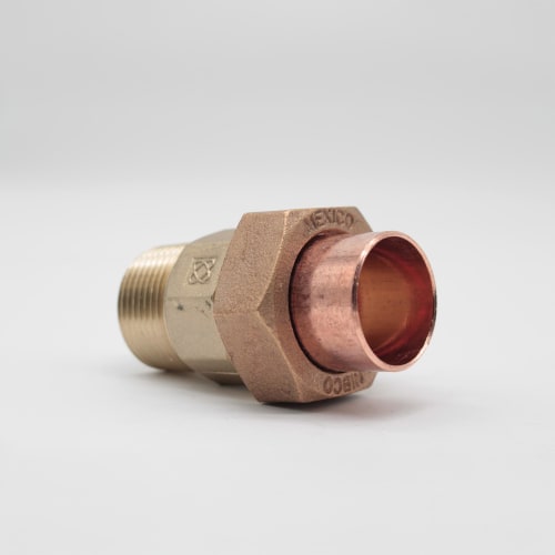 LL 1" CXM LOW LEAD CAST MALE UNION 4733-4
